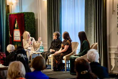2026 WEX honorees engaging with moderator during panel discussion